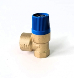 Клапан предохранительный для систем водоснабжения FF 3/4"х1/2" 8 bar BL23FF-C-8 ТИМ фото