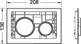 Клавиши TECEloop Modular, позолоченные фото 2