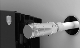 Royal Thermo Optimal Вентиль ручной регулировки угловой, PIANO (хром), 1/2" фото 2