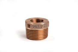 Футорка редукционная бронзовая РЕХАУ AURLINE, R3/4" x Rp1/2", RX+ фото