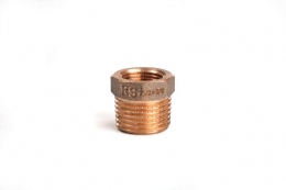 Футорка редукционная бронзовая РЕХАУ AURLINE, R1/2" x Rp3/8", RX+ фото