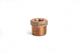 Футорка редукционная бронзовая РЕХАУ AURLINE, R1/2" x Rp1/4", RX+ фото