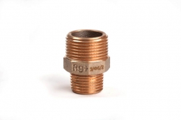 Ниппель редукционный бронзовый РЕХАУ AURLINE, R3/4" x R1/2", RX+ фото