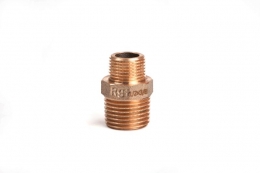 Ниппель редукционный бронзовый РЕХАУ AURLINE, R1/2" x R3/8", RX+ фото