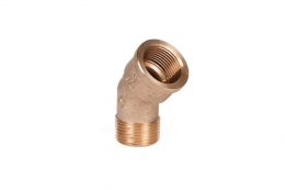 Угольник 45° бронзовый РЕХАУ AURLINE, R3/4" x Rp3/4" ВН, RX+ фото