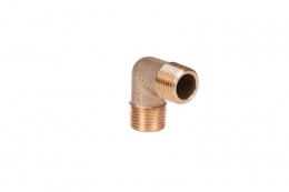 Угольник 90° бронзовый РЕХАУ AURLINE, R1/2" НН, RX+ фото