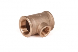 Тройник редукционный бронзовый РЕХАУ AURLINE, Rp1" x Rp1/2" x Rp1", RX+ фото
