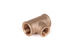 Тройник редукционный бронзовый РЕХАУ AURLINE, Rp3/4" x Rp1/2" x Rp3/4", RX+ фото