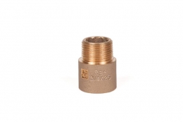Удлинитель бронзовый РЕХАУ AURLINE, R3/4" x Rp3/4" x 25 мм ВН, RX+ фото