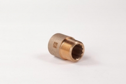 Переходник круглый бронзовый РЕХАУ AURLINE, R3/4" x Rp1" ВН, RX+ фото