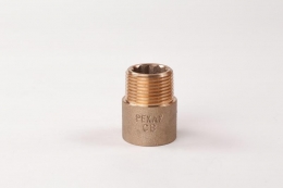 Переходник круглый бронзовый РЕХАУ AURLINE, R3/4" x Rp1/2" ВН, RX+ фото