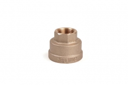 Муфта редукционная бронзовая РЕХАУ AURLINE, Rp1" x Rp1/2", RX+ фото