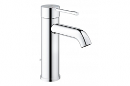 23589001 Grohe Essence New Смеситель для раковины S-Size II, сливной гарнитур фото