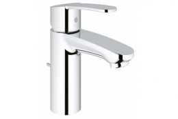 Grohe Eurostyle Cosmopolitan Смеситель для раковины, уменьшенный, сливной гарнитур фото