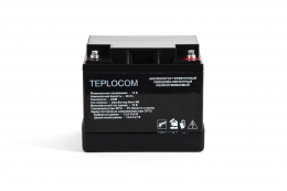 Аккумулятор герметичный свинцово-кислотный TEPLOCOM 40 Ач фото 2
