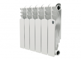 Радиатор биметаллический Royal Thermo Revolution Bimetall 350 – 6 секц. фото