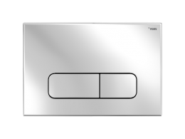 Комплект инсталляции РЕХАУ NOVAFLOW с панелью смыва NOVA ELLIPSE 001 с овальн. клавиш., хром глянец фото 2