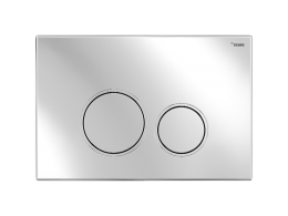 Комплект инсталляции РЕХАУ NOVAFLOW с панелью смыва NOVA ORB 001 с кругл. клавишами, хром глянец фото 2