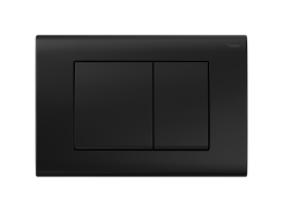 Комплект инсталляции РЕХАУ NOVAFLOW с панелью смыва NOVA QUAD 001 с прямоуг. клавишами,  черный матовый фото 2