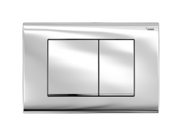 Комплект инсталляции РЕХАУ NOVAFLOW с панелью смыва NOVA QUAD 001 с прямоуг. клавишами, хром глянец фото 2