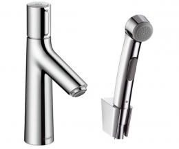 Смеситель Hansgrohe Talis Select S для раковины 100 мм с гигиеническим душем фото