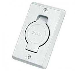Beam Electrolux Пневморозетка настенная металлическая BEAM (белая) фото