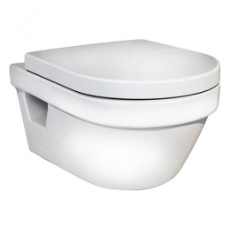 Gustavsberg Hygienic Flush WWC – унитаз подвесной безободковый с сидением soft-closing фото