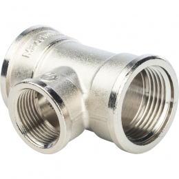 Stout Тройник переходной ВВ никелированный 1"X3/4"X1" фото