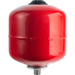 Stout Расширительный бак на отопление 8 л. с диафрагмой (цвет красный) фото