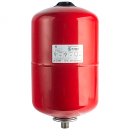 Stout Расширительный бак на отопление 12 л. с диафрагмой (цвет красный) фото