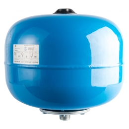 Stout Расширительный бак для водоснабжения 24 л. с незаменяемой мембраной (синий) фото