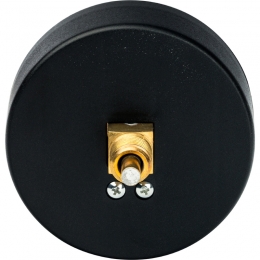 Stout Термоманометр аксиальный в комплекте с автоматическим запорным клапаном. Корпус Dn 80 мм, 1/2 фото 2