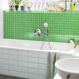 Смеситель Hansgrohe Novus для ванны (внешняя часть к 01800180) фото 4