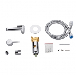 Смеситель с гигиеническим душем Frap H05 хром F7505-2 фото 3