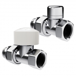 Набор термостатический прямой Royal Thermo Design 1/2"М30х1,5 (Хром) фото 2