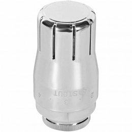 Комплект клапанов термостатических STOUT Design хром, угловой 1/2 фото 2