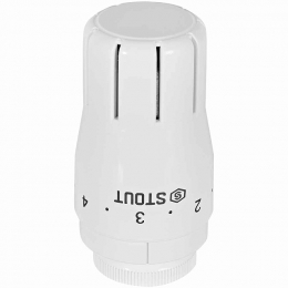 Комплект клапанов термостатических STOUT Design белый, прямой 1/2 фото 2