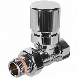 Клапан термостатический STOUT Design хром, прямой 1/2 фото