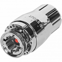 Головка термостатическая STOUT Design хром, жидкостная M30x1,5 фото 2