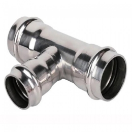 TIM Тройник нерж. сталь 35х18х35 фото