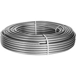 Труба стабильная STOUT 20х2,9 (бухта 100 метров) PE-Xa/Al/PE-RT, серая фото