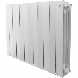 Радиатор биметаллический Royal Thermo PianoForte Bianco Traffico 500 - 12 секц. фото