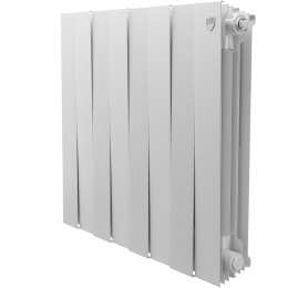 Радиатор биметаллический Royal Thermo PianoForte Bianco Traffico 500 - 8 секц. фото