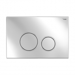 Панель смыва РЕХАУ NOVA ORB 001 с круглыми клавишами, пластик, хром, глянцевый фото