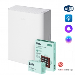 Очиститель воздуха приточный Ballu ONEAIR ASP-100WM белый фото