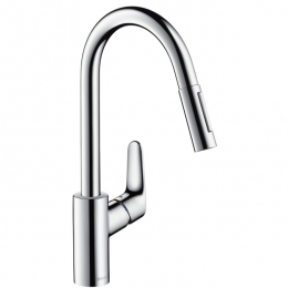 31815000 Смеситель Hansgrohe Focus для кухни с выдвижным изливом фото