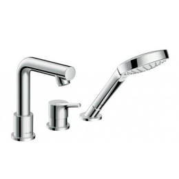 Смеситель Hansgrohe Talis S New для установки на борт ванны на 3 отверстия фото