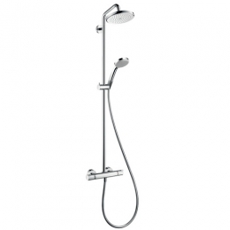 27185000 Hansgrohe Croma 220 Showerpipe душевая система фото